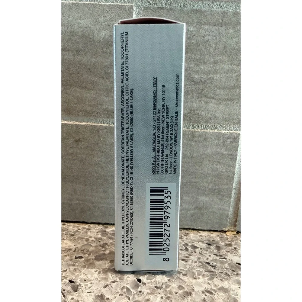 Brand New! NIB!  Kiko Milano Coloured Balm Lip Balm 06 BlackBerry‎ 3g/.10 oz